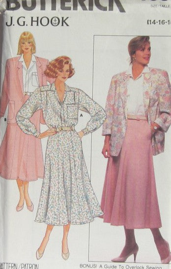 MISSES/MISSES PETITE JACKET SKIRT AND SHIRT