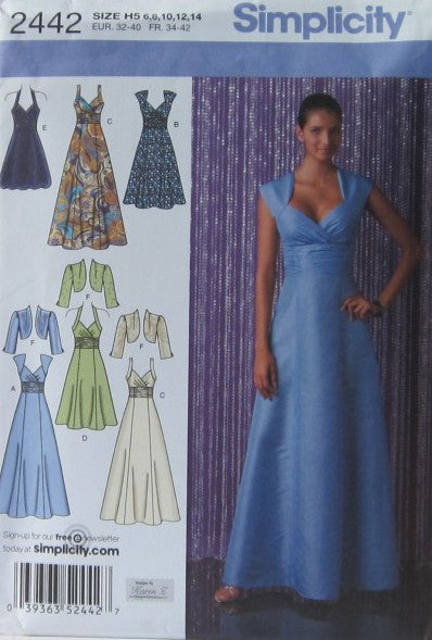 MISSES DRESS AND BOLERO