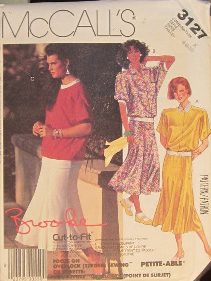MISSES' TOPS AND SKIRT
