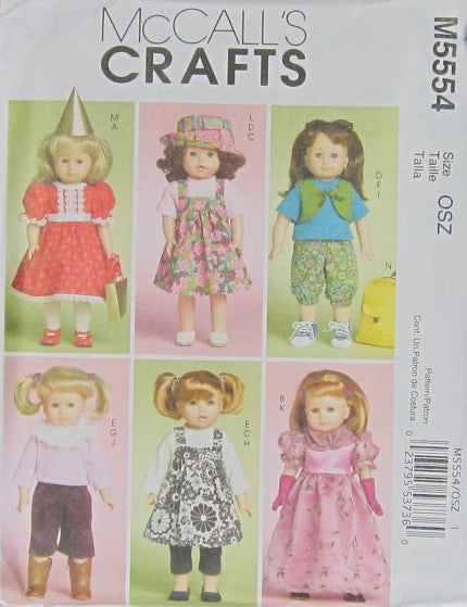 DOLL CLOTHES FOR 18" DOLL