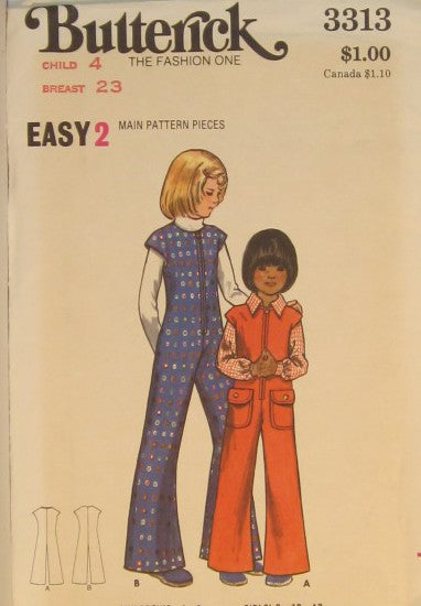 CHILDRENS AND GIRLS JUMPSUIT