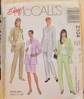 MISSES' UNLINED JACKET, TOP, PANTS AND SKIRT
