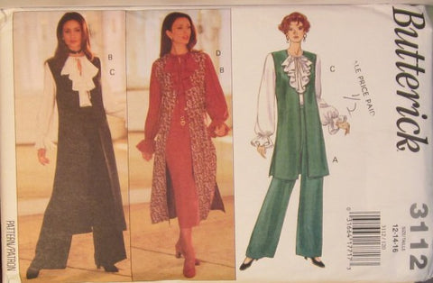 MISSES' VEST, DRESS, BLOUSE & PANTS