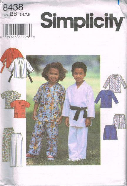 CHILD'S ROBE OR JACKET, TOP AND PANTS OR SHORTS