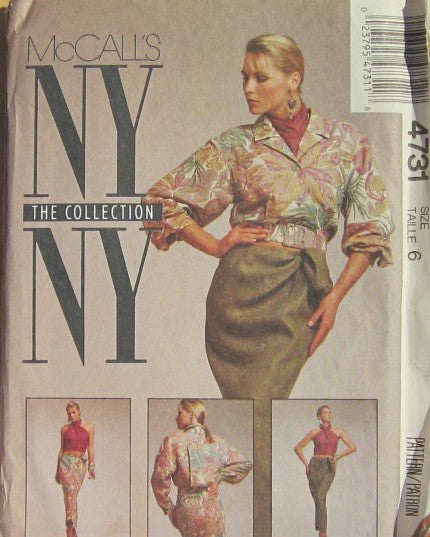 MISSES JACKET HALTER SKIRT AND BELT
