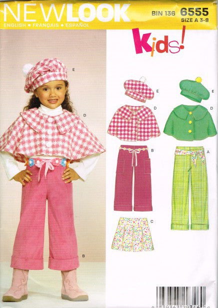 CHILDREN SIX SIZES IN ONE– Sewing Patterns House