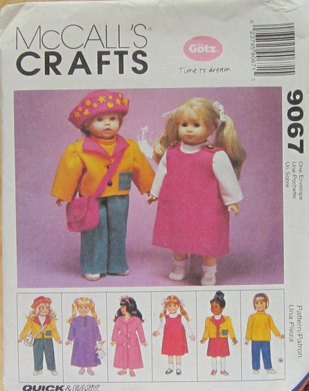 CLOTHES FOR 18" DOLLS