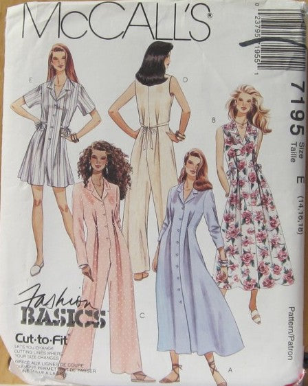 MISSES' JUMPSUIT, ROMPER AND DRESS IN TWO LENGTHS