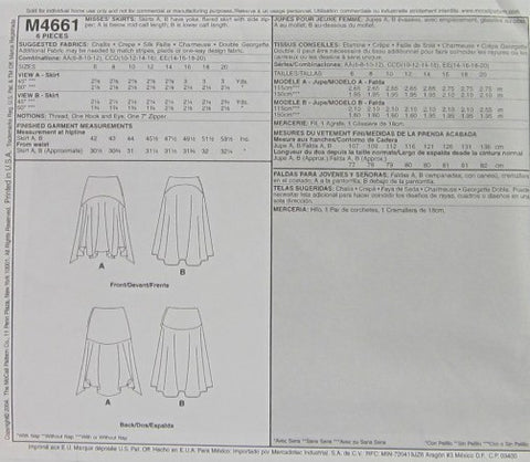 MISSES' SKIRTS