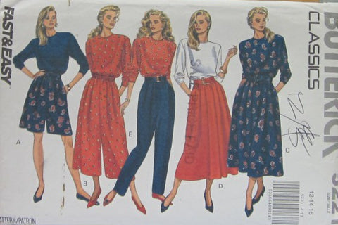MISSES'/MISSES' PETITE TOP, SKIRT, SPLIT SKIRT, SHORTS AND PANTS