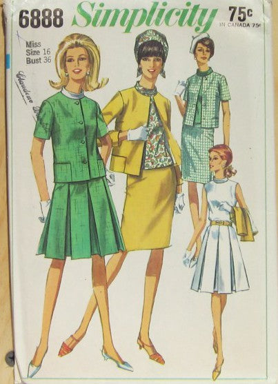 MISSES JACKET BLOUSE AND SKIRT