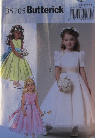 CHILDRENS/GIRLS DRESS AND CUMMERBUND