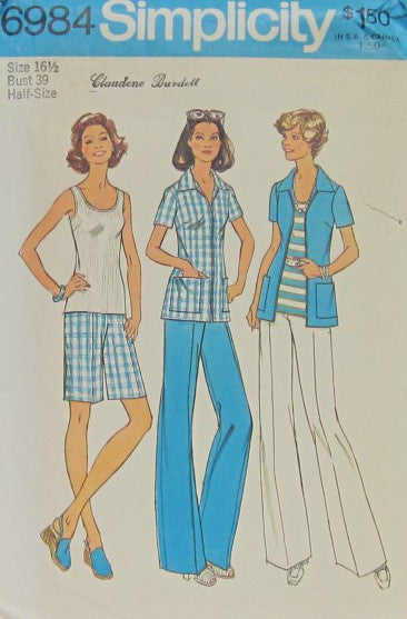 TOP SHIRT-JACKET PANTS AND SHORTS