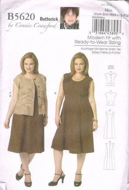 MISSES'/WOMEN'S JACKET AND DRESS CONNIE CRAWFORD