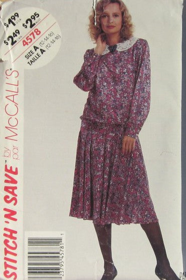 MISSES BLOUSE AND SKIRT