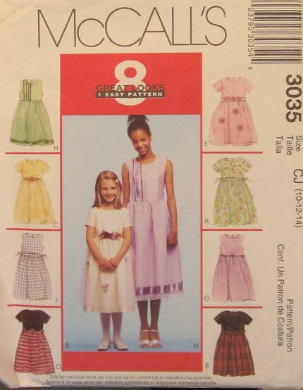 CHILDRENS AND GIRLS DRESS