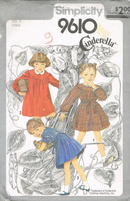 CHILD'S BACK-BUTTON DRESS