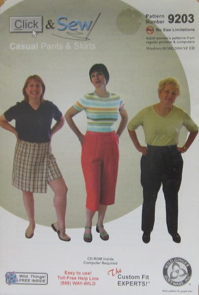 CASUAL PANTS AND SKIRTS