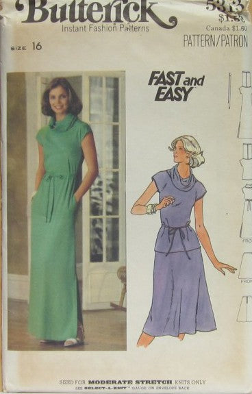 MISSES' TOP, DRESS AND SKIRT