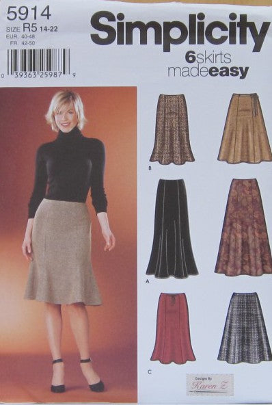 MISSES' SKIRTS EACH IN TWO LENGTHS