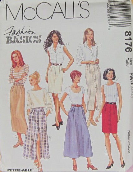 MISSES' SKIRTS IN TWO LENGTHS