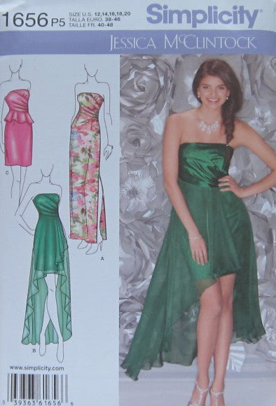 MISSES SPECIAL OCCASION DRESS WITH SKIRT AND LENGTH VARIATION