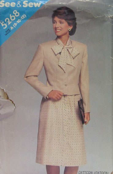MISSES' JACKET AND DRESS