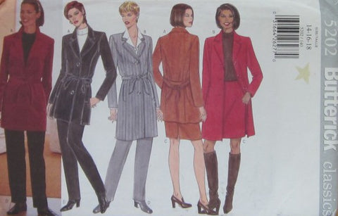 MISSES/MISSES PETITE JACKET BELT SKIRT AND PANTS
