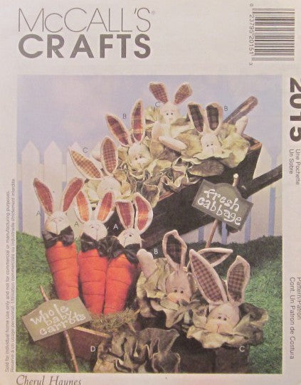 CARROT BUNNY, CABBAGE BUNNY AND CABBAGE