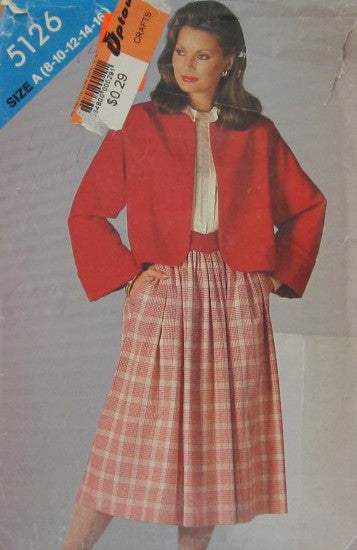 MISSES JACKET AND SKIRT