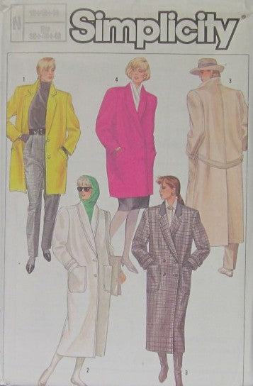 MISSES LOOSE-FITTING LINED COATS IN TWO LENGTHS