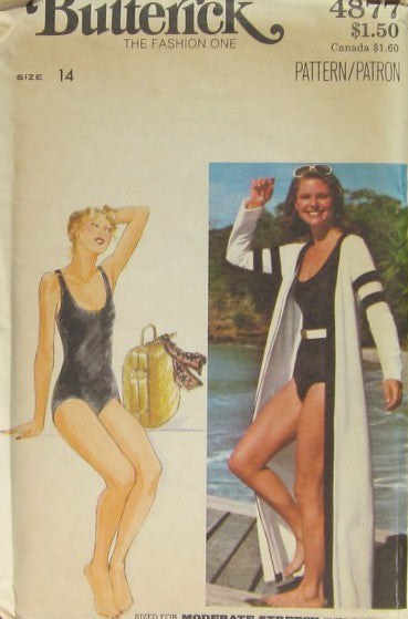 MISSES' SWIMSUIT AND COVER-UP