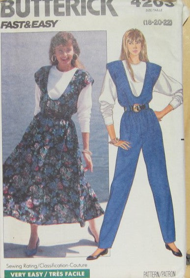 MISSES JUMPER JUMPSUIT AND TOP