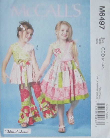 CHILLDRENS/GIRLS TOP DRESS AND PANTS