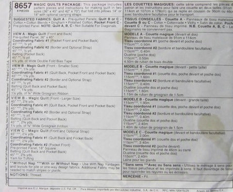MAGIC QUILTS PACKAGE