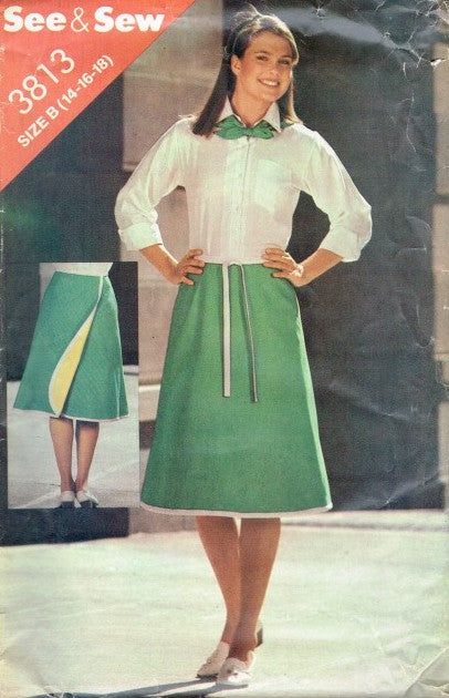 MISSES' REVERSIBLE SKIRT