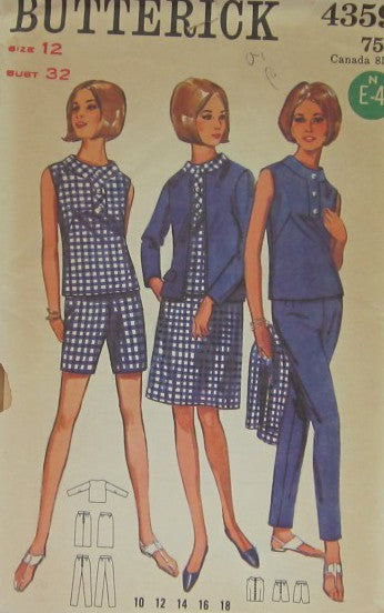 MISSES JACKET BLOUSE PLANTS SHORTS AND SKIRT