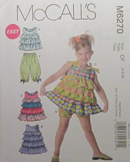 TODDLERS AND CHILDRENS TOPS DRESSES SHORTS ANd CAPRI PANTS
