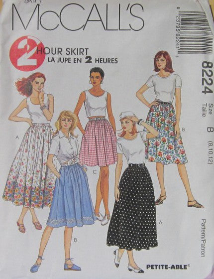MISS' SKIRT IN THREE LENGTHS