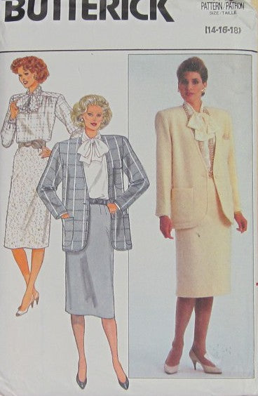 MISSES JACKET BLOUSE AND SKIRT