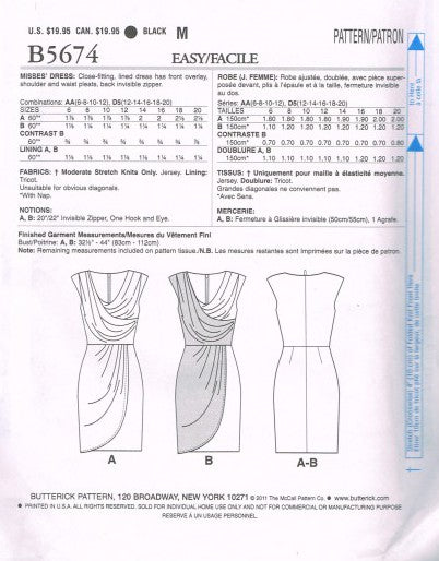 MISSES' DRESS