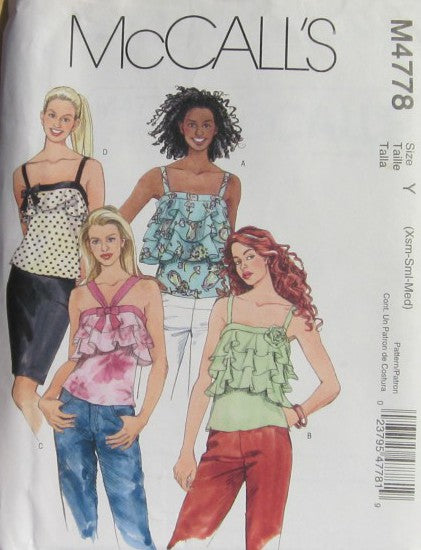 MISSES TOPS AND FLOWER