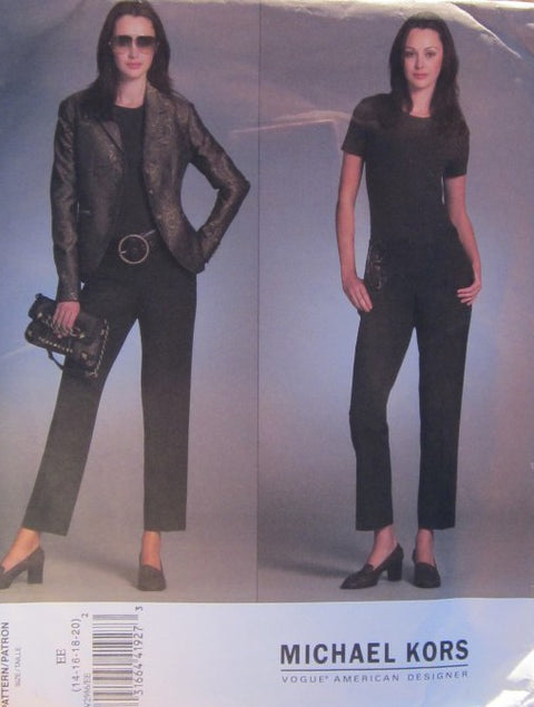MISSES/MISSES PETITE JACKET AND PANTS