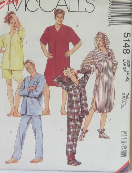 MISSES MENS AND TEEN BOYS SLEEPWEAR HAT AND BOOTEES