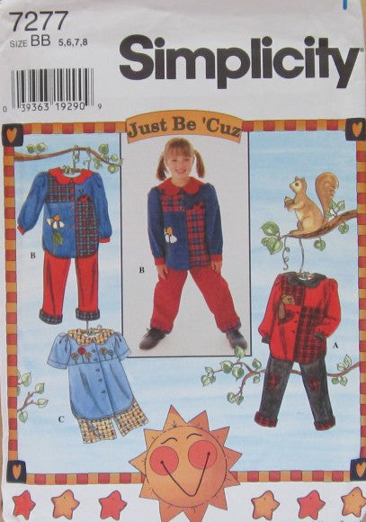CHILD'S PANT AND SHORT SET