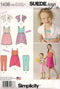 CHILD'S AND GIRLS' BOLERO, DRESS WITH KNIT BODICE