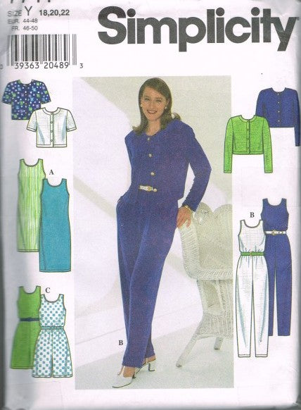 MISSES'/MISS PETITE DRESS, JUMPSUIT ANS JACKET