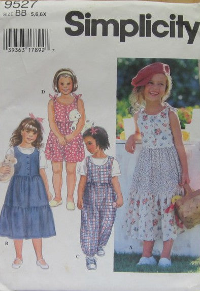 CHILD'S DRESS OR JUMPER AND ROMPER