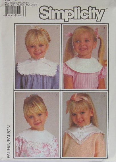 CHILD'S SET OF COLLARS ALL SIZES INCLUDED