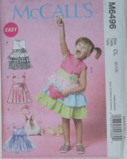 CHILDRENS/GIRLS DRESSES BELT AND BAG